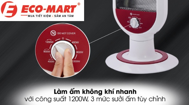 Cách sử dụng máy sưởi tiết kiệm điện hiệu quả, tiết kiệm điện.