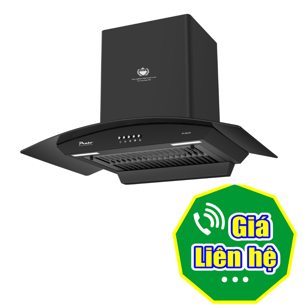 Máy hút mùi kính cong Prato PT-333.H1