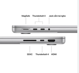 Macbook Pro MW2W3SA/A M4 14.2In 10C CPU 10C GPU 16G 512 Silver