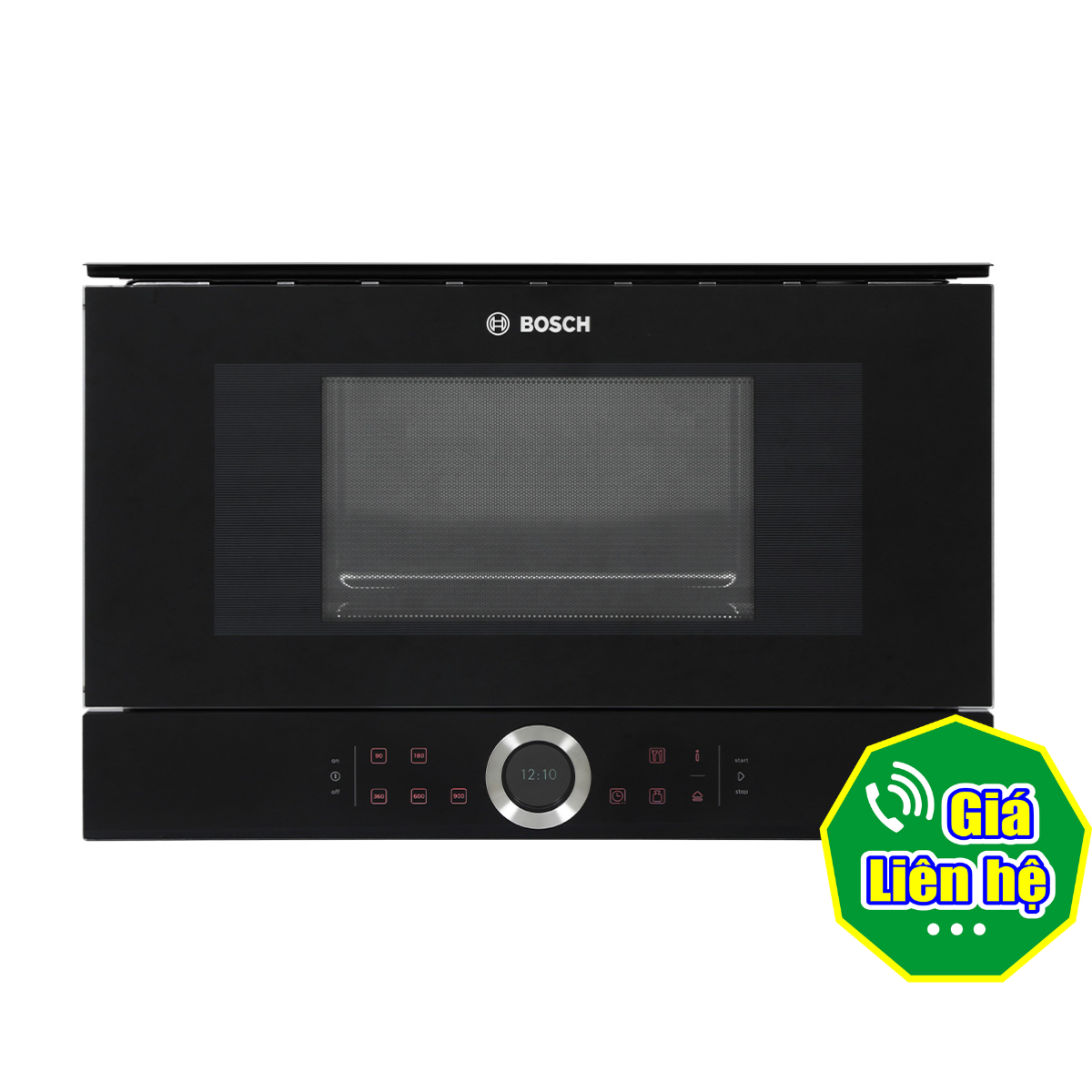 Lò vi sóng âm tủ Bosch BFL634GB1B Seri 8 900W 21 lít