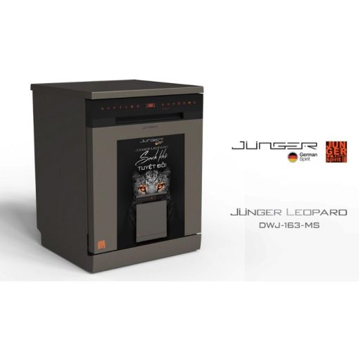 Máy rửa bát Junger Leopard DWJ-163-MS dòng độc lập 15 bộ