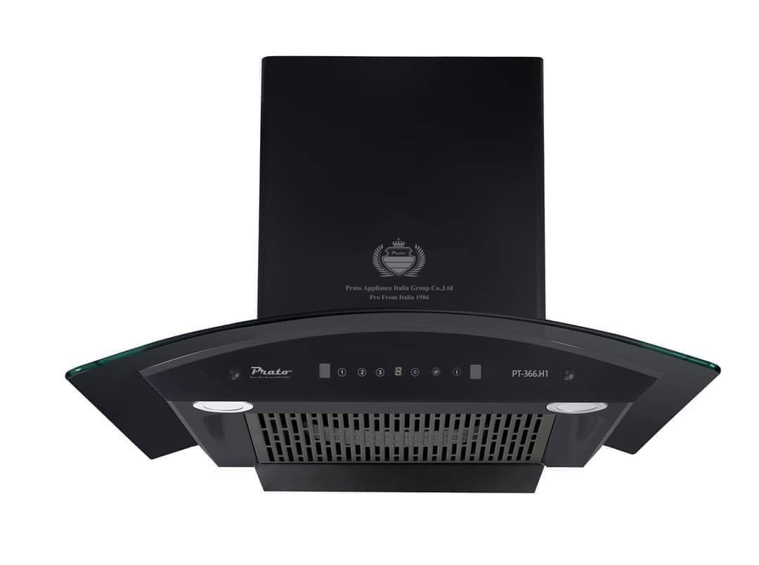 Máy hút mùi kính cong Prato PT-366.H1