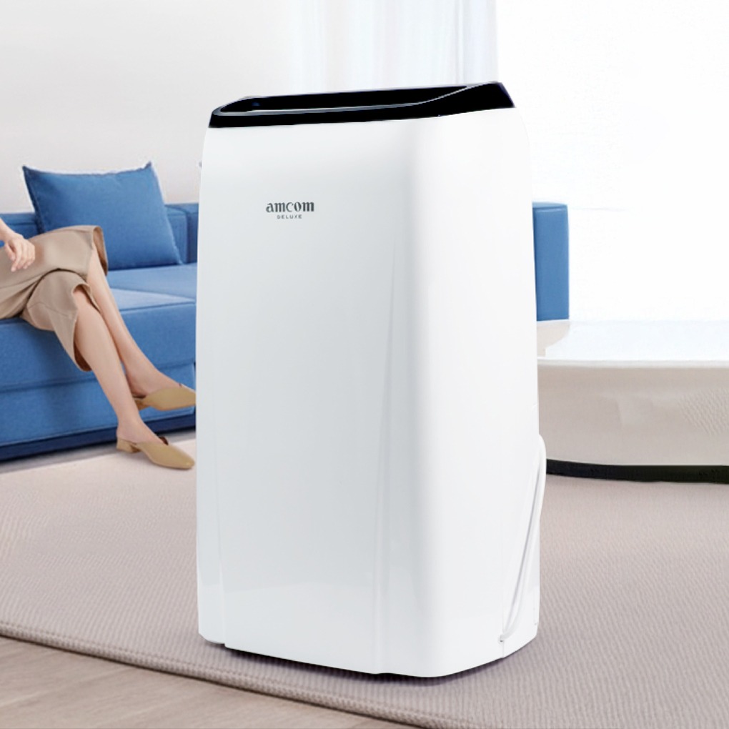 Máy hút ẩm Amcom MS-25YL 25L/Ngày, 330W, bình chứa 4L