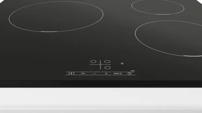 Bếp từ ba BOSCH seri 4 PUC631BB5E 4600W, mặt Schott, Tây Ban Nha