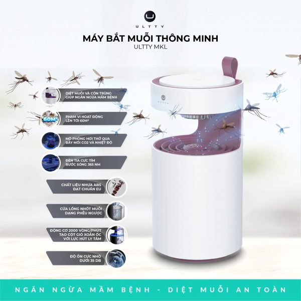Máy bắt muỗi thông minh U-ULTTY MKL