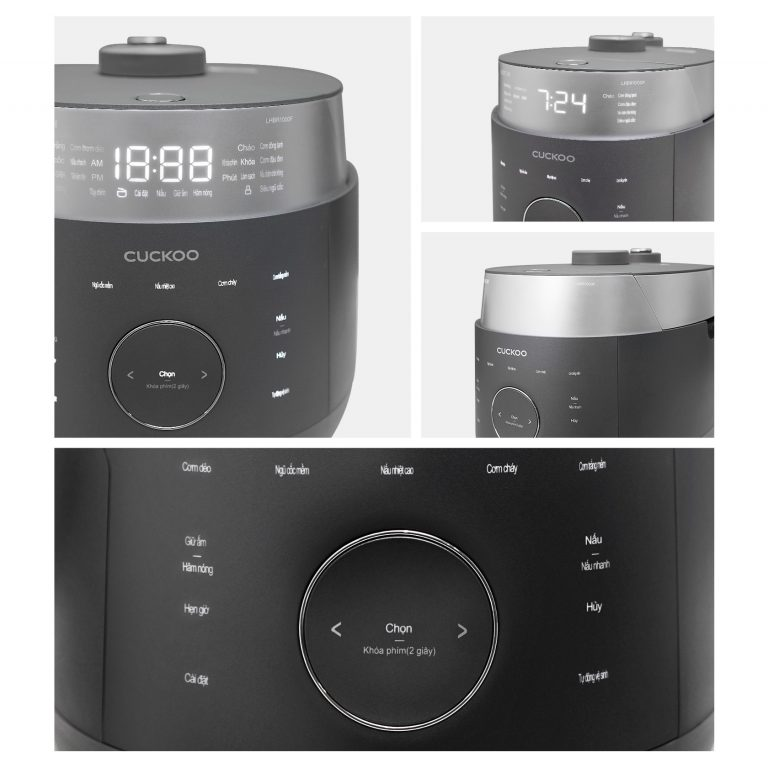 Nồi Cơm Điện Tử Áp Suất Cao Tần Cuckoo CRP-LHBR1000F/GRGRCRCKV