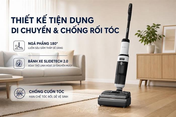 Máy hút bụi lau sàn khô ướt TINECO S6 MAX
