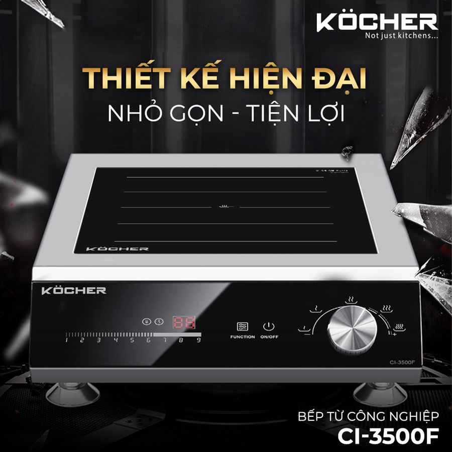 Bếp từ công nghiệp Kocher CI3500F
