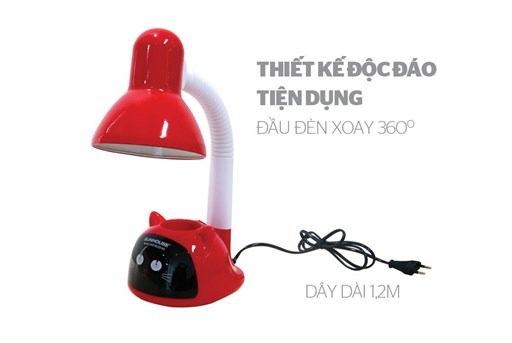 Đèn bàn Rạng Đông SHE-18LED-A6