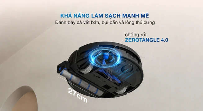 Robot hút bụi Ecovacs T80 MAX OMNI