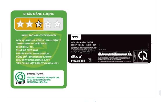 Tivi TCL 65P7L 4K QLED 65 inch Google TV new 2026