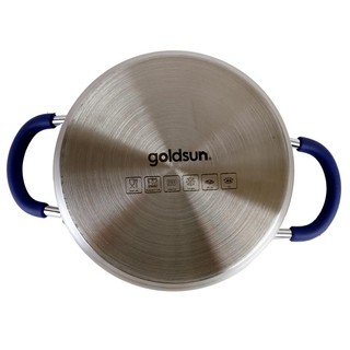 Bộ nồi Goldsun GD183306SG 3 chiếc inox 3 lớp