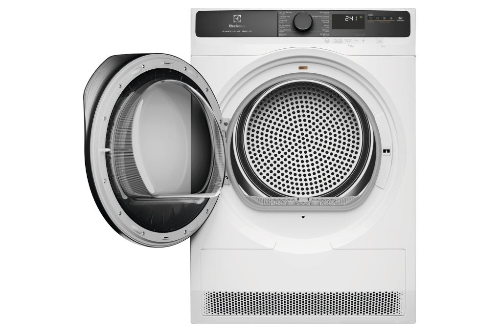 Máy sấy Electrolux EDH803J5WCR bơm nhiệt UltimateCare S500, 8 kg ( trắng )
