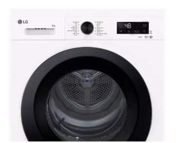 Máy sấy LG RB09NHP5W bơm nhiệt 9kg màu trắng, mẫu 2026