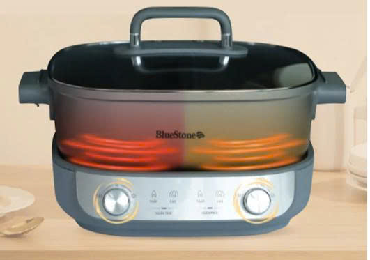 Lẩu điện Buestone MPB-7257 dung tích 5L, công suất 1850W