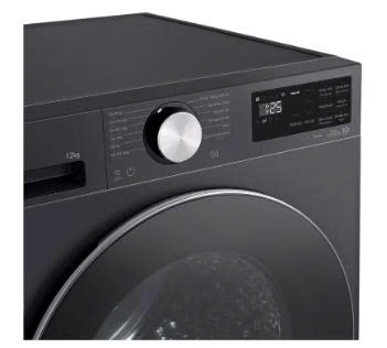Máy sấy LG RX12VHP5G bơm nhiệt 12kg màu than ánh kim, mẫu 2026