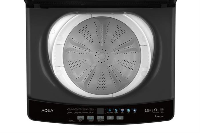 Máy giặt Aqua AWM10-B316L(B) cửa trên inverter 10kg