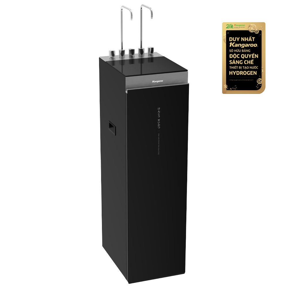 Máy lọc nước Hydrogen Kangaroo KG11A8 11 cấp lọc nóng lạnh nguội Block 2 vòi