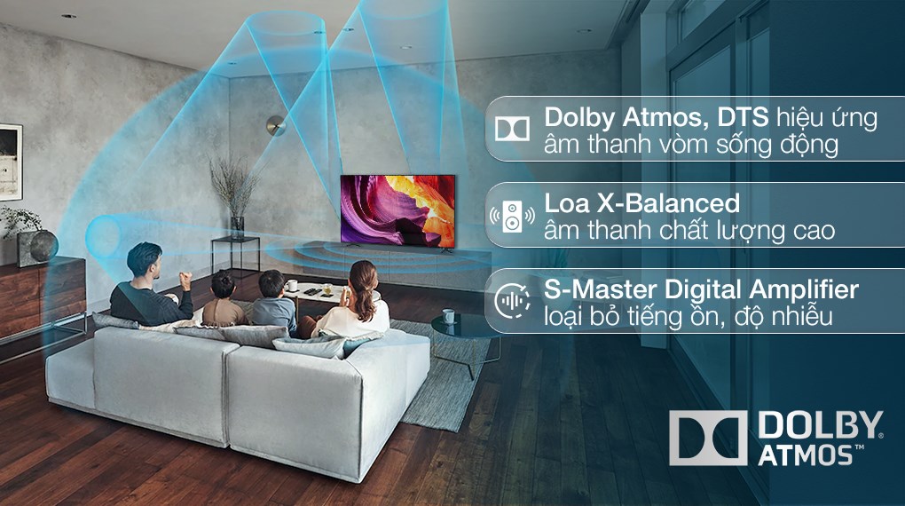 Tivi Sony KD-65X80L 4K 65 inch Google TV new 2023