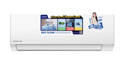 Điều hòa Aqua 1 chiều 12000Btu Inverter AQA-RV13ME mới 2025