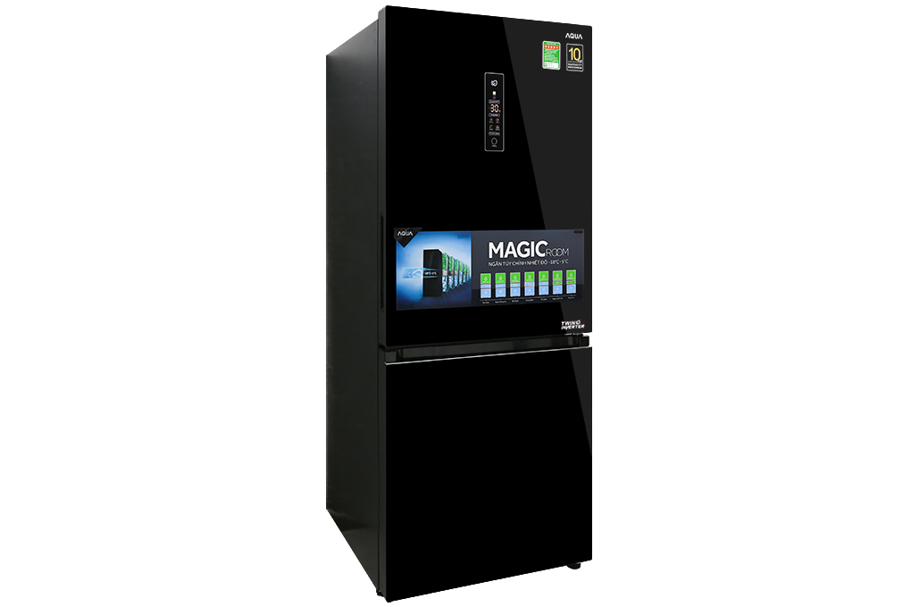 Tủ lạnh Aqua AQR-IG298EB.GB Inverter 284 lít