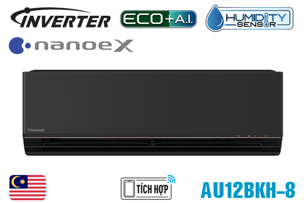Điều hòa Panasonic 1 chiều 12000Btu Inverter CS/CU-AU12BKH-8