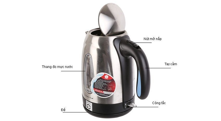 Ấm siêu tốc Elmich EL6868 1.8 lít