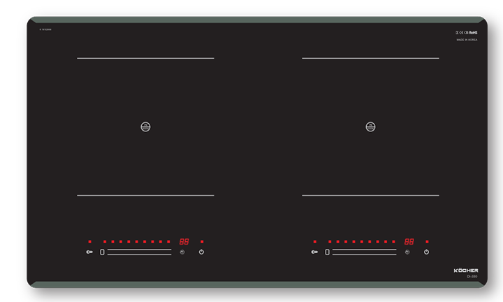 Bếp từ đôi Kocher DI-330H 2000W