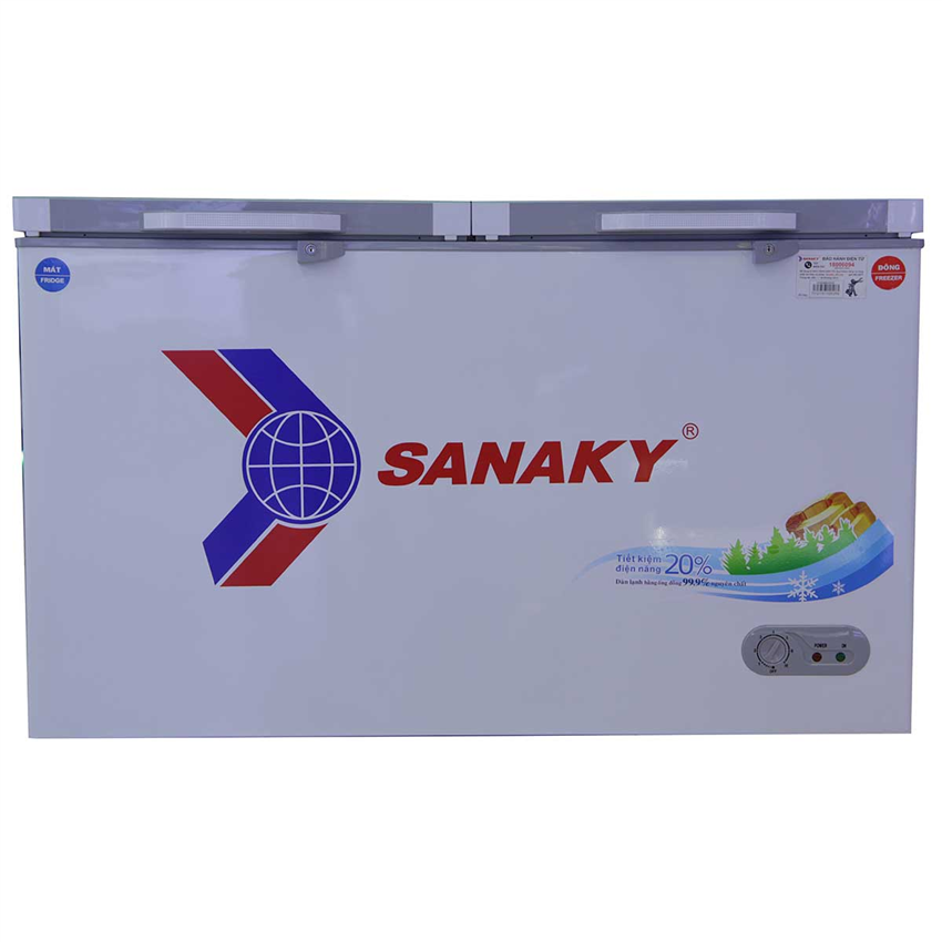 Tủ đông Sanaky VH-4099W2KD 2 chế độ, 300 lít