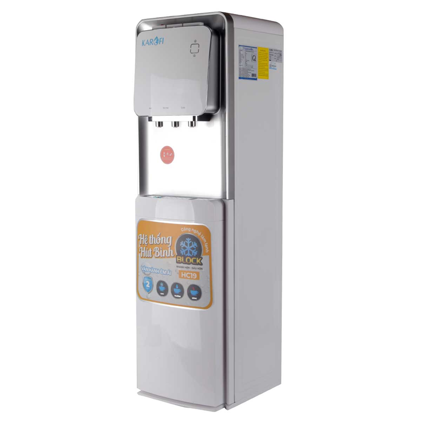 Cây nước nóng lạnh Karofi HC19 block hút bình