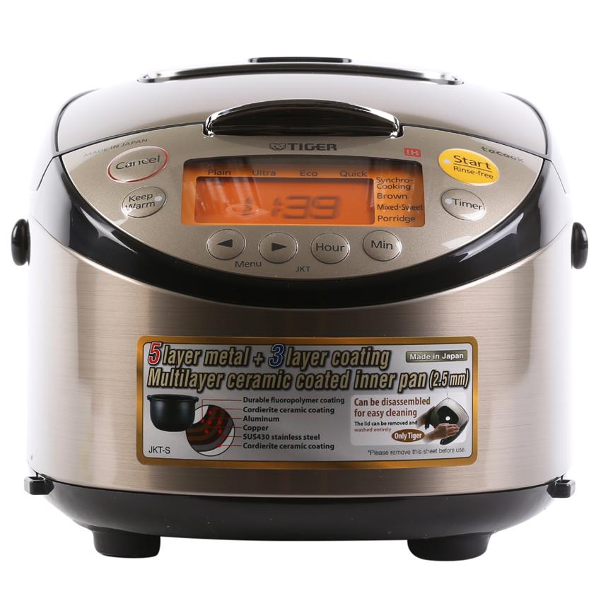 Nồi cơm điện cao tần Tiger JKTS10W 1 lít
