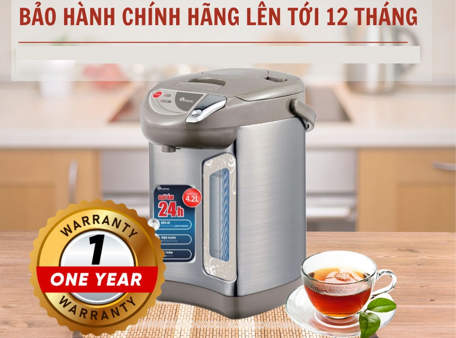 Bình thủy điện Sowun SW1669 4.2 lít