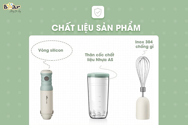 Máy xay sinh tố BEAR JBQ-B50E1 đa năng