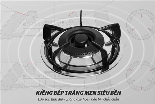 Bếp ga âm kính Sunhouse MMB6632