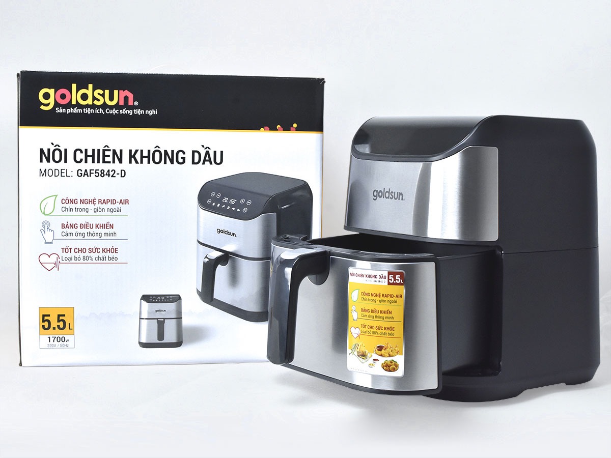 Nồi chiên không dầu Goldsun GAF5842-D