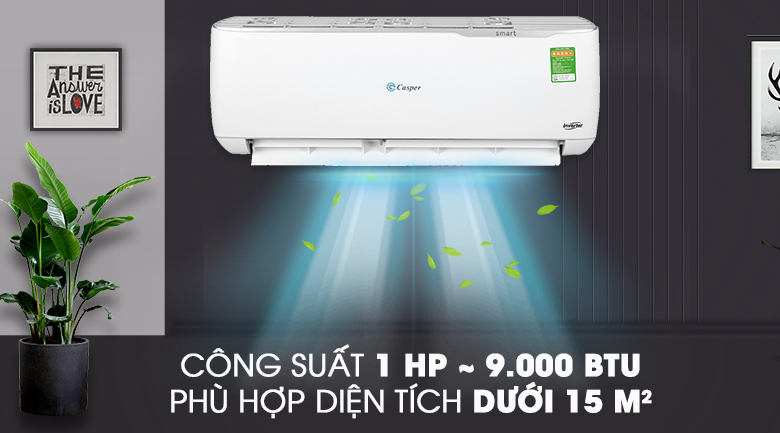 Điều hòa Casper GC-09TL32 Inverter 9000BTU