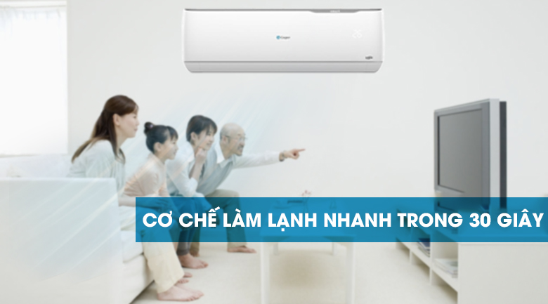 Điều hòa Casper 2 chiều Inverter 12.000Btu GH-12TL32