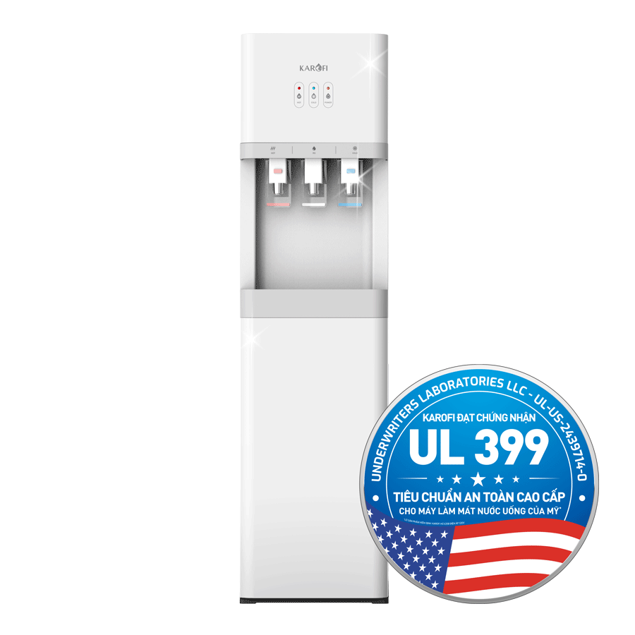 Cây nước nóng lạnh Karofi HCV209 3 vòi nóng lạnh nguội