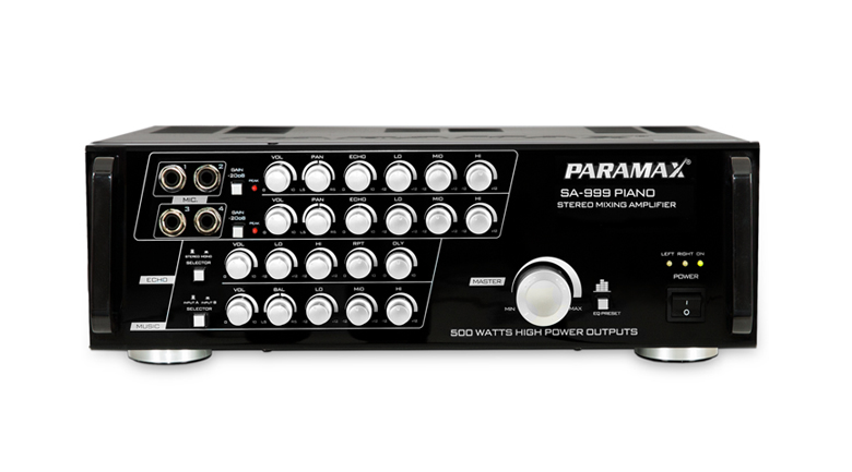 Âm ly PARAMAX SA-999 Piano NEW  500W
