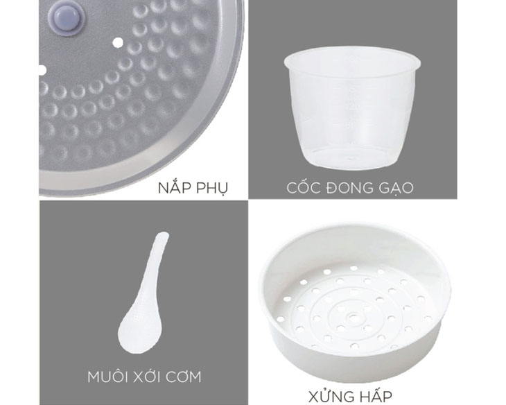 Nồi cơm điện Cuckoo CR-1095/WHVNCV dung tích 1.8 lít