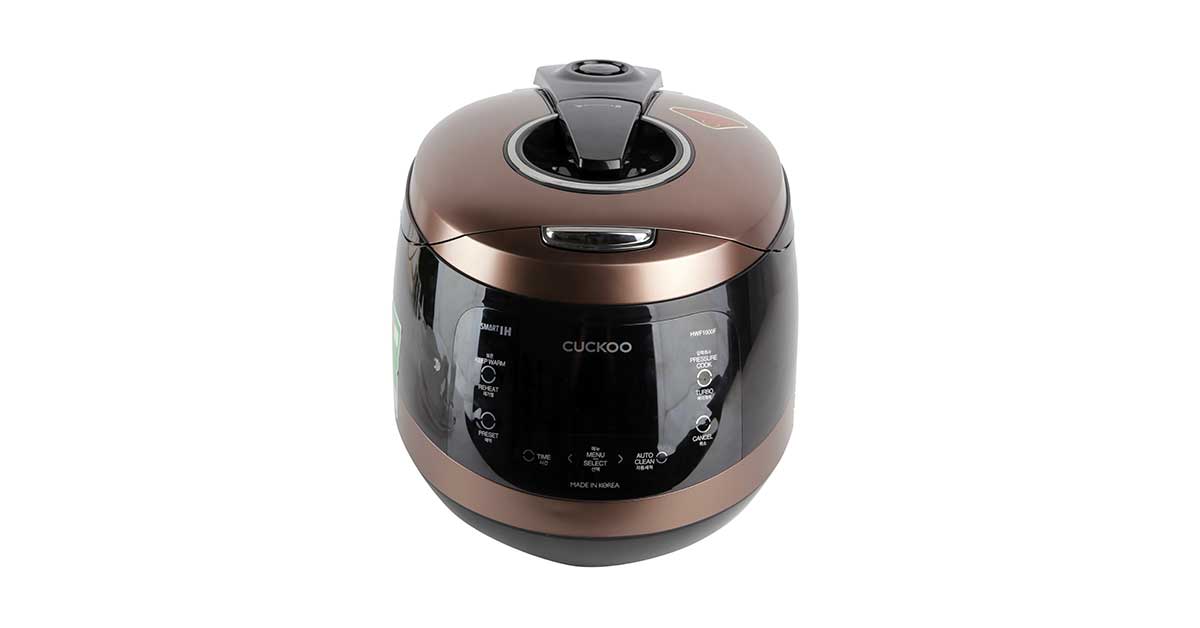 Nồi cơm điện cao tần Cuckoo CRP-HWF1000F/BKBRVN 1.8 lít màu nâu đen