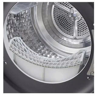 Máy sấy LG RX12VHP5G bơm nhiệt 12kg màu than ánh kim, mẫu 2026