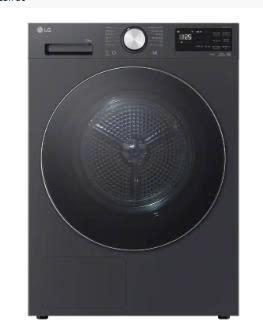 Máy sấy LG RX12VHP5G bơm nhiệt 12kg màu than ánh kim, mẫu 2026