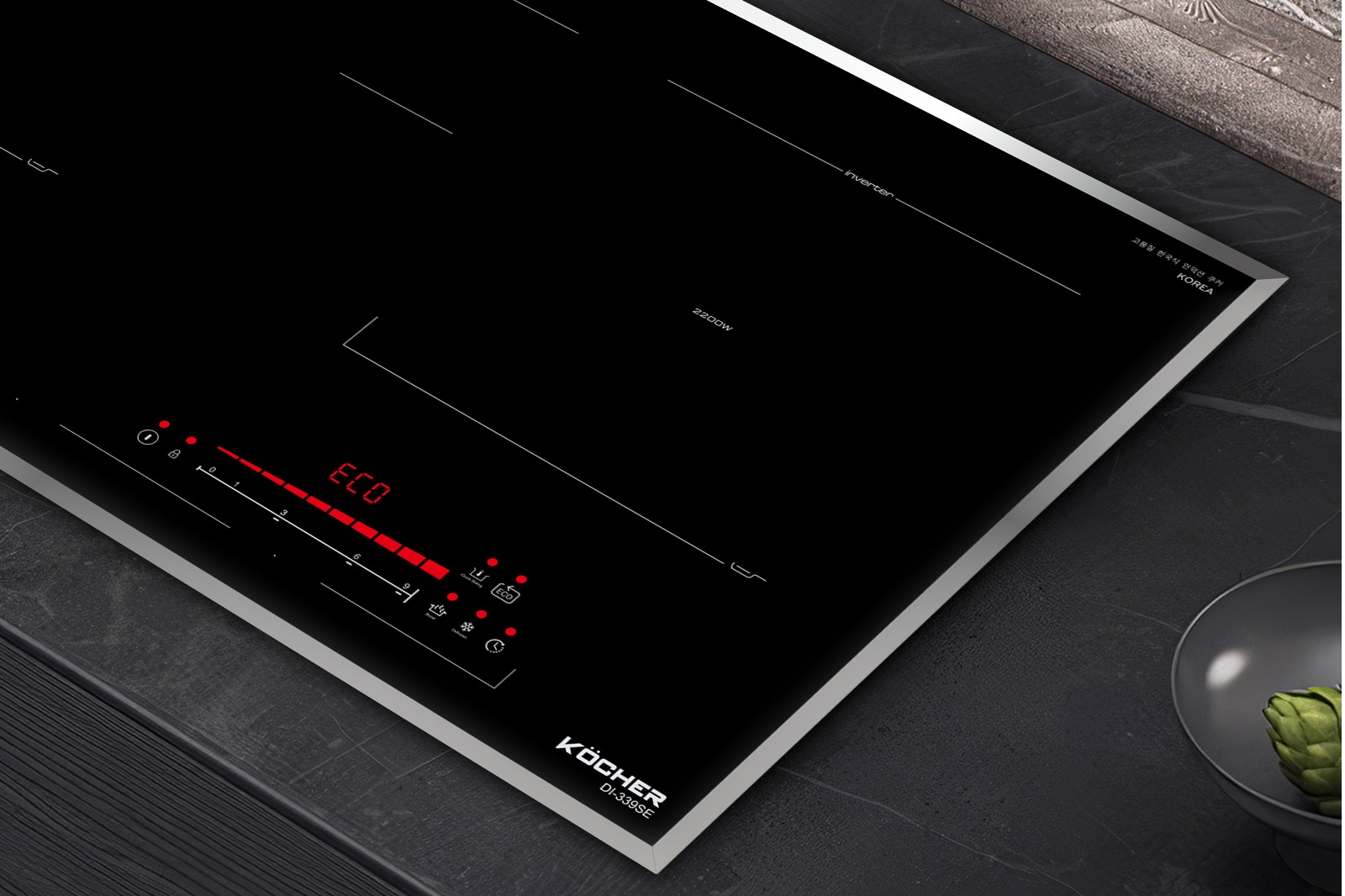 Bếp từ đôi Kocher DI-339SE