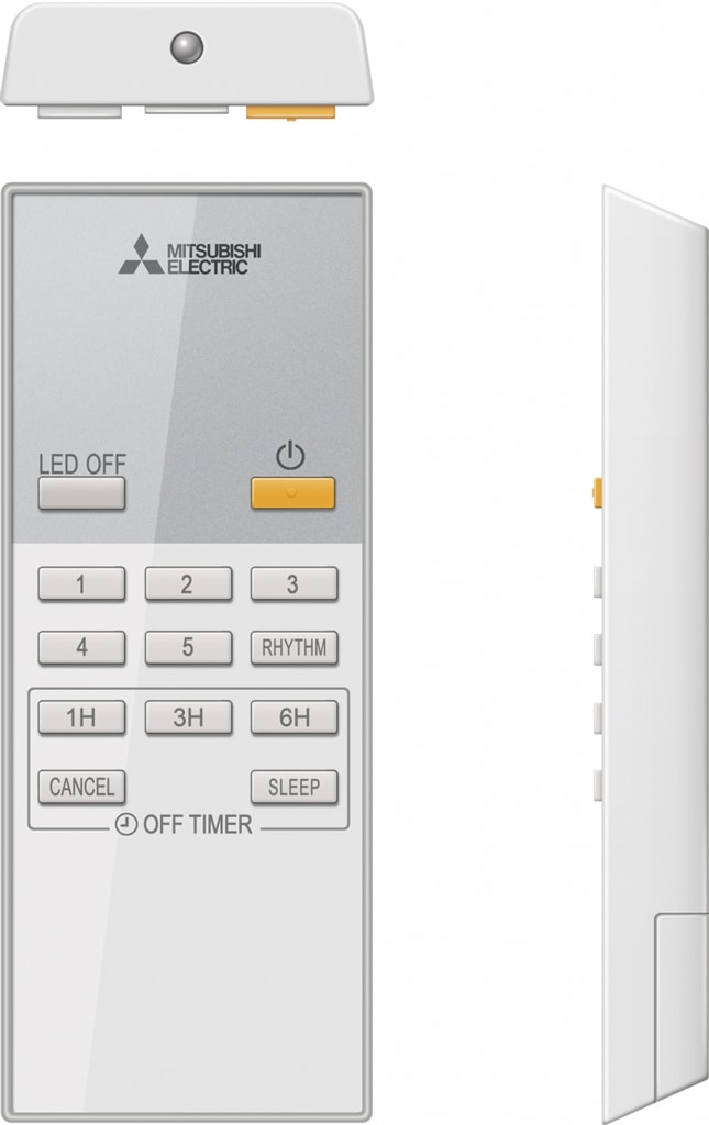 Quạt trần Mitsubishi 5 cánh C56-RW5(B) 64W màu đen