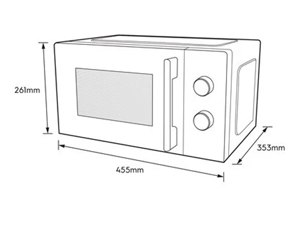 Lò vi sóng cơ Electrolux EMM20K22B 20 lít