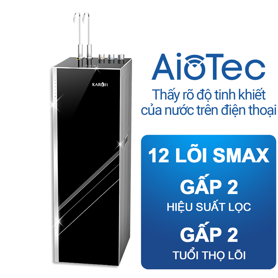 Máy lọc nước Karofi KAD-L85 12 lõi nóng lạnh