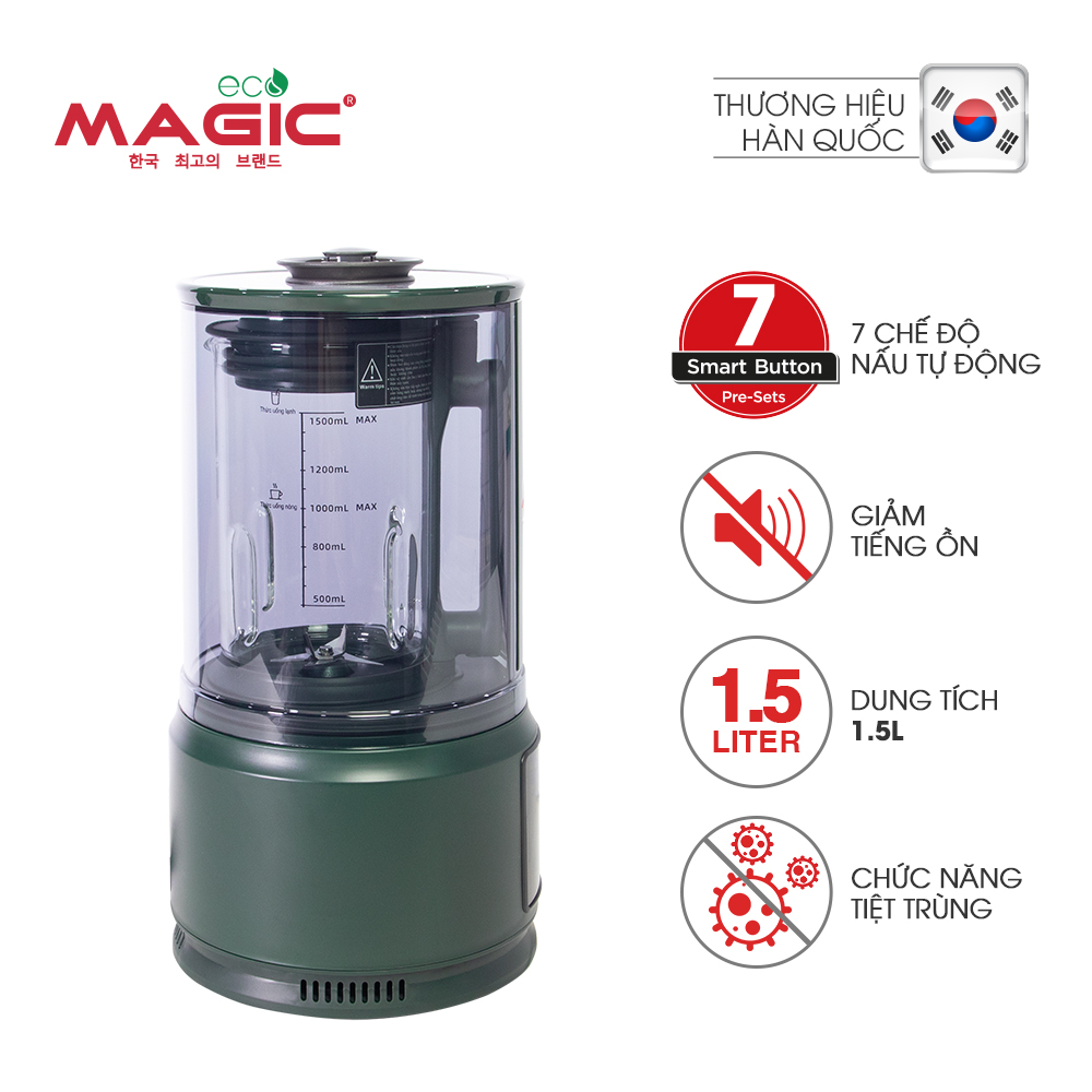 Máy làm sữa hạt đa năng Magic chống ồn AC-141