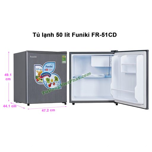 Tủ lạnh Funiki FR-51CD 50 lít