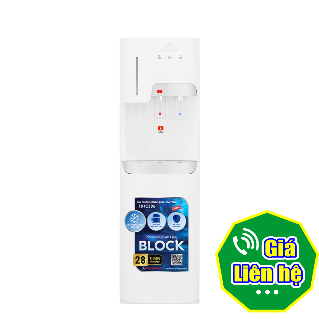 Cây nước nóng lạnh Hòa Phát HHC386 hút bình 580W